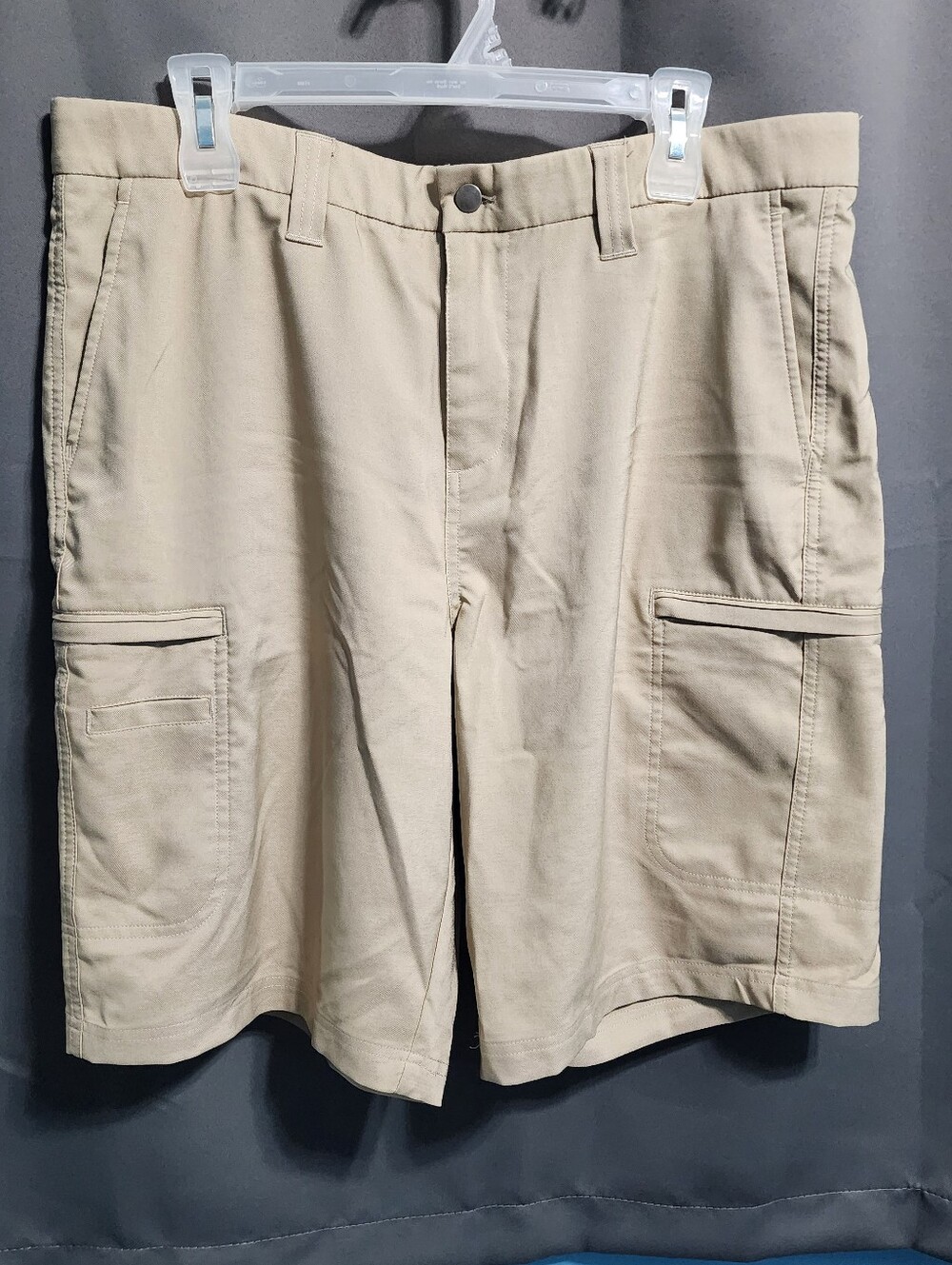George Mens Khaki Cargo Pants Size 36